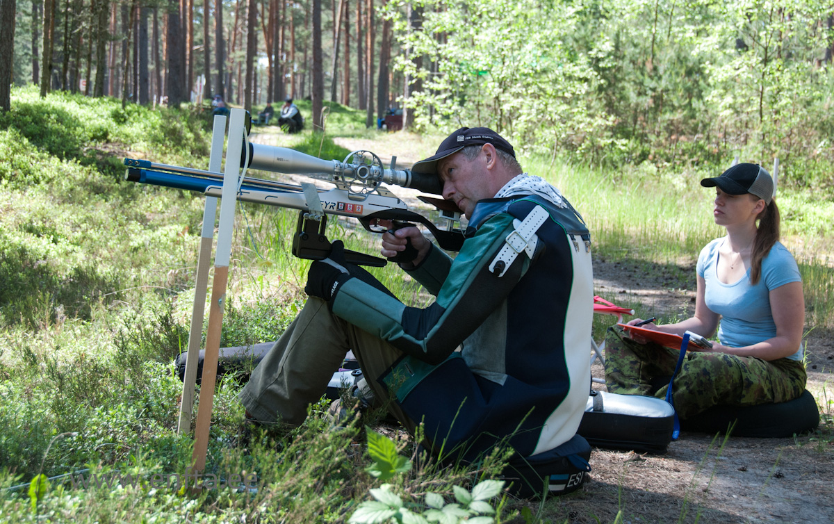 Kaidu Jalakas, Steyr LG 110 Field Target, March-X Tactical 8-80x56
